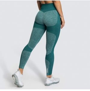 Forest green seamless workout pants